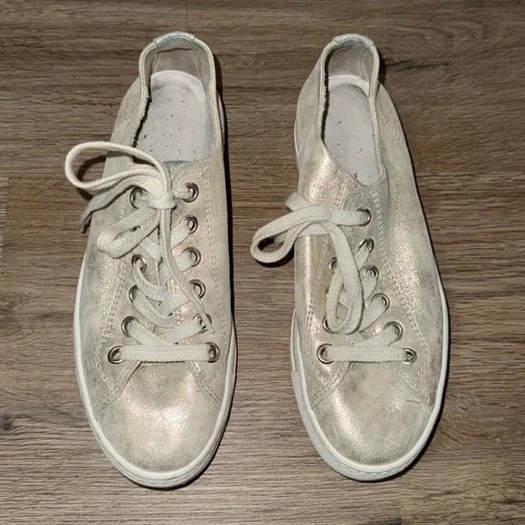 Paul Green Bixby Low Top Platform Sneakers Premium Leather, size - 4.5/US7 - Picture 1 of 5